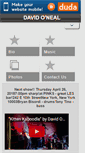 Mobile Screenshot of davidonealmusic.com